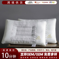 高端全棉荞麦皮枕芯酒店荞麦壳助睡眠枕头护颈椎成人枕芯草本枕