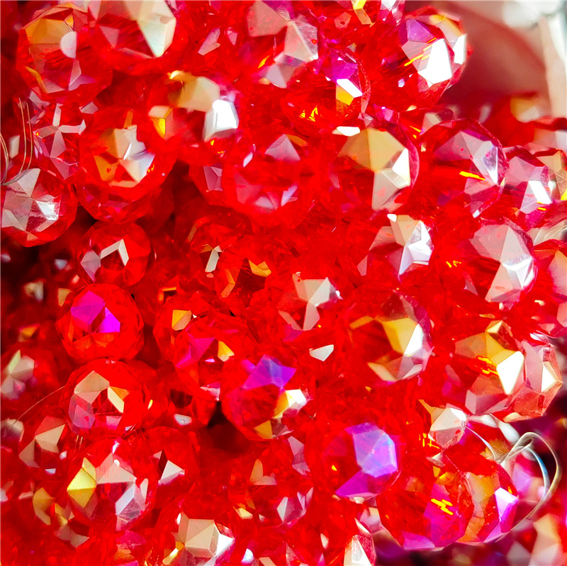 Mayorista 10mm cristal bola de flores galvanizado de alta temperatura abdiy bola de vidrio de colores pulseras collares pendientes accesorios de ropa