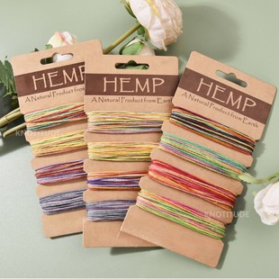 �羳ͬ�� 1mm�u׃ɫ���K�h���Ϟ hemp cordϞ�����lԴ�^���S����