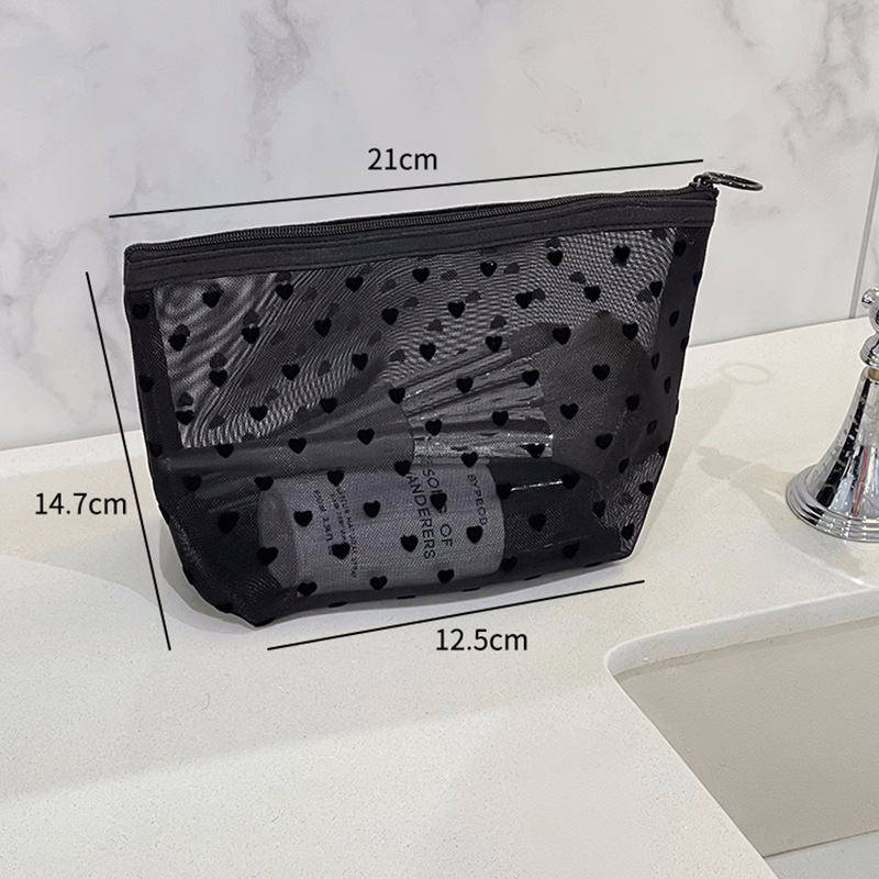 2023 Nueva celebridad de Internet bolsa de cosméticos portátil de alta gama de gran capacidad de tamaño pequeño bolsa de almacenamiento de cosméticos bolsa de lavado