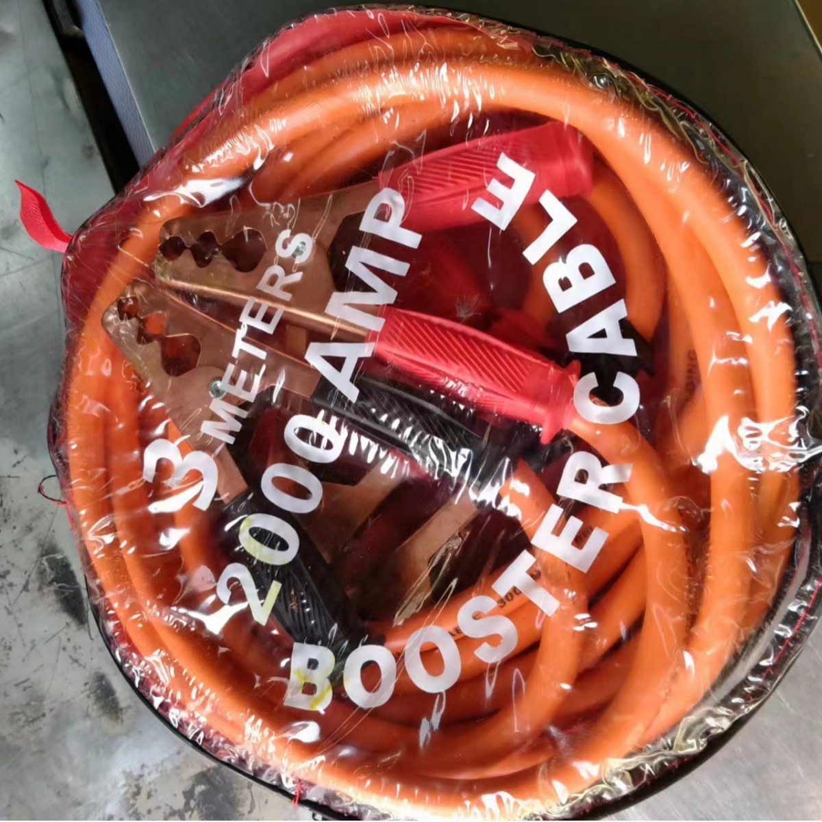 厂家供应汽车电瓶线搭火线夹子汽车电瓶线应急电瓶夹子连接线打火