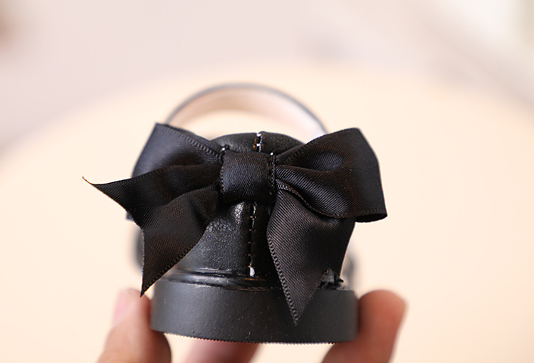 Zapatos de princesa con lazo para caminar, informales, con suela suave, de lunares, para primavera y otoño, 2022_voghion.com