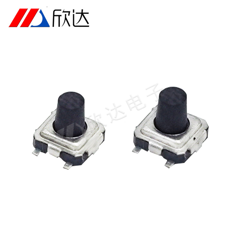 轻触开关3x3x3.1 轻触开关贴片四脚立式SMT玩具车耐高温按键开关
