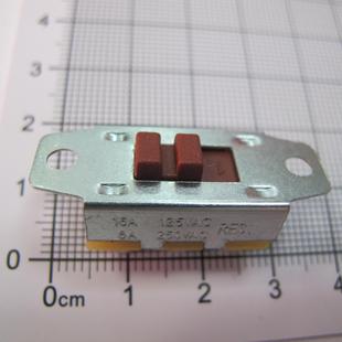 Yss-16-Sw2216-Crw-12P-2A-Br-Ag-Ye Single/Double Pole Double Throw Slide Switch for Vacuum Cleaner