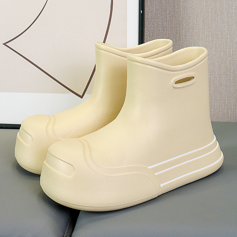 H008 한국 장화-살구색 (정사이즈)