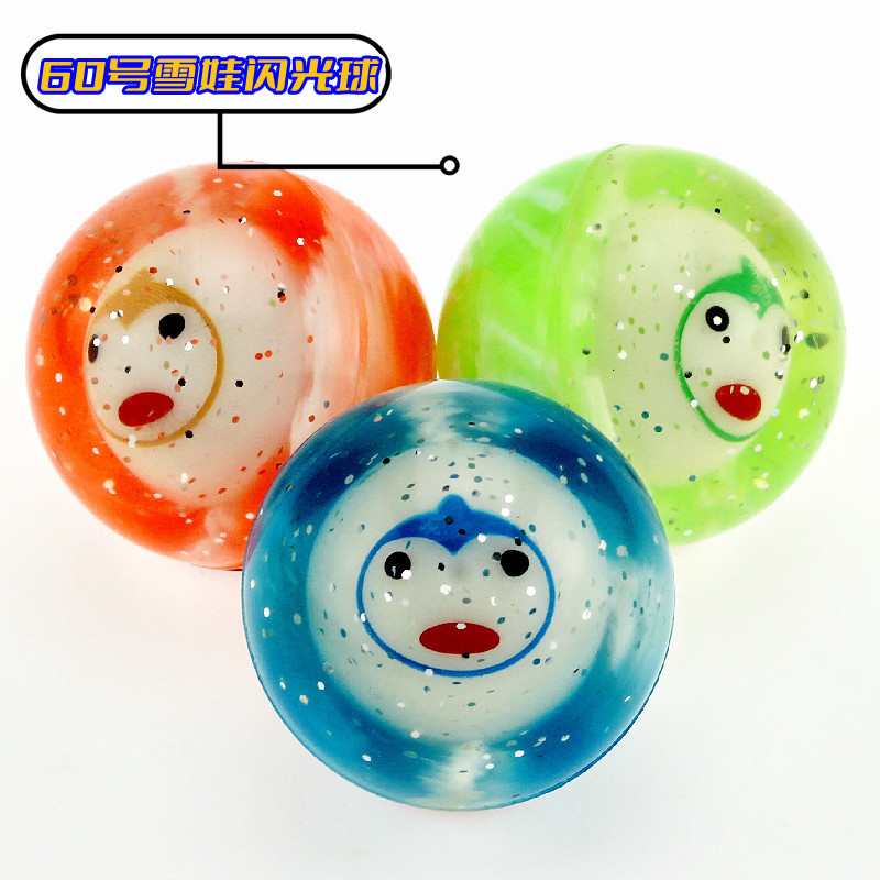 60号雪娃闪光球