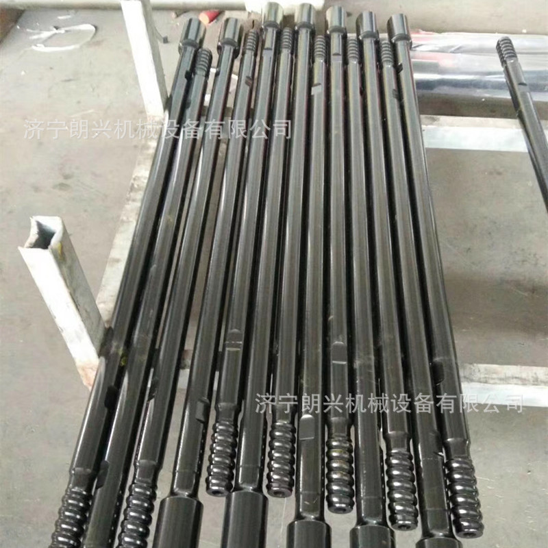 R32*12螺纹钻杆 YGZ90导轨式凿岩机配套高炉钻杆 双头R38 T38钻杆