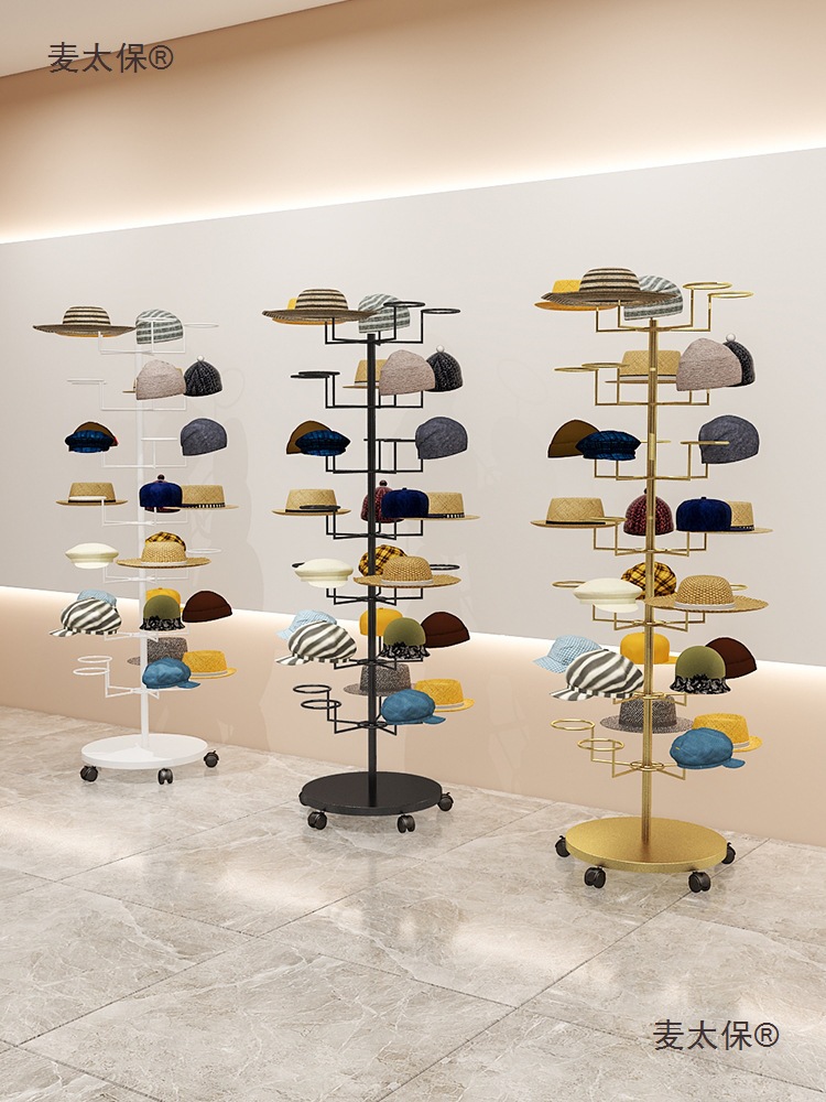 帽子围巾架子展示架帽子展示架展示女装儿童收纳冬帽上墙衣麦太保