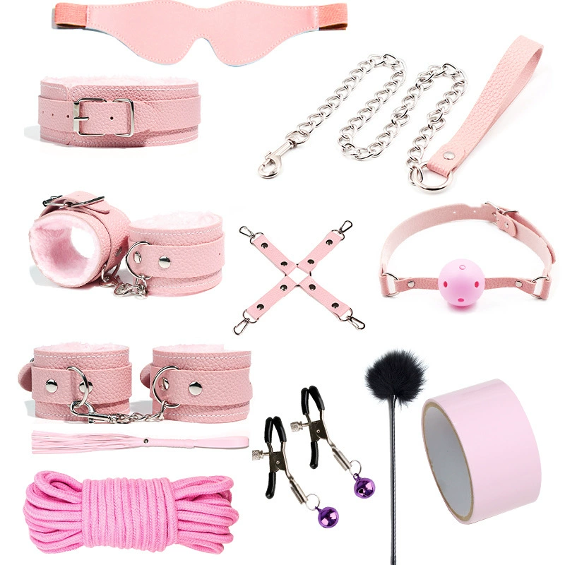 Bondage Kit — Plush SM Set, 6–20 Piece Options, Adult BDSM Accessories