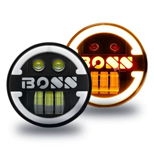 Bestseller Harley Motorcycle Spotlight 5.75 inch 60W Wrangler BOSS Car LED Headlight Modified Daytime Running Light