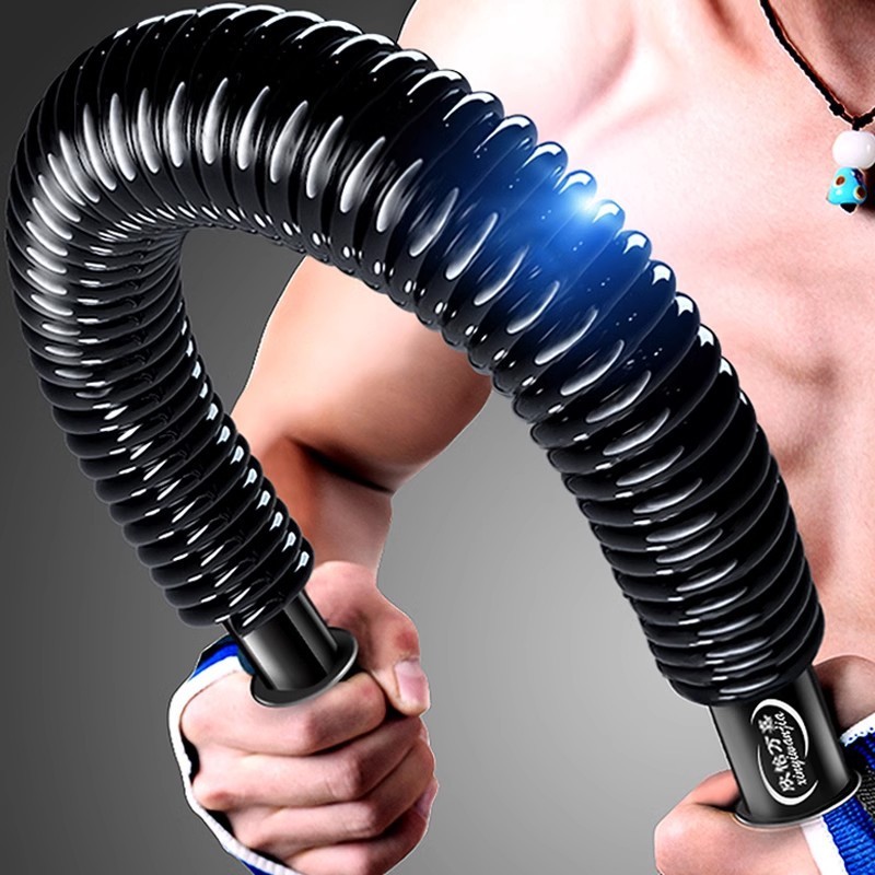 男性用腕力トレーニング器具、家庭用フィットネス機器、30kg、40kg、50kgの腕力強化バー|undefined