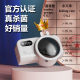 Double UV toothbrush sterilization storage rack 2-bit UVC toothbrush storage rack space capsule toothbrush holder