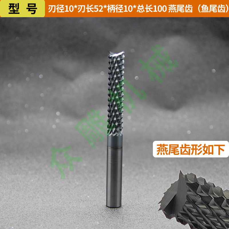 Cuchillo de maíz de acero de tungsteno recubierto de diamante DLC Fibra de vidrio Fibra de carbono FRP Fresa de piedra artificial de grafito