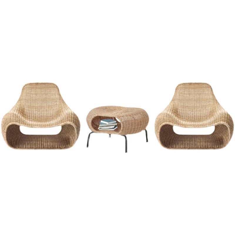 Patio al aire libre Balcón silla de caña Terraza Jardín Residencial Hotel Salón al aire libre Salón de caña Ocio