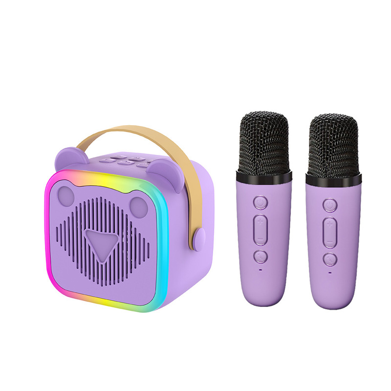 カラオケ Bluetooth K10 スピーカー マイク 歌うオーディオ オールインワン マイク付き 誕生日プレゼント 女の子 子供の日 K12|undefined