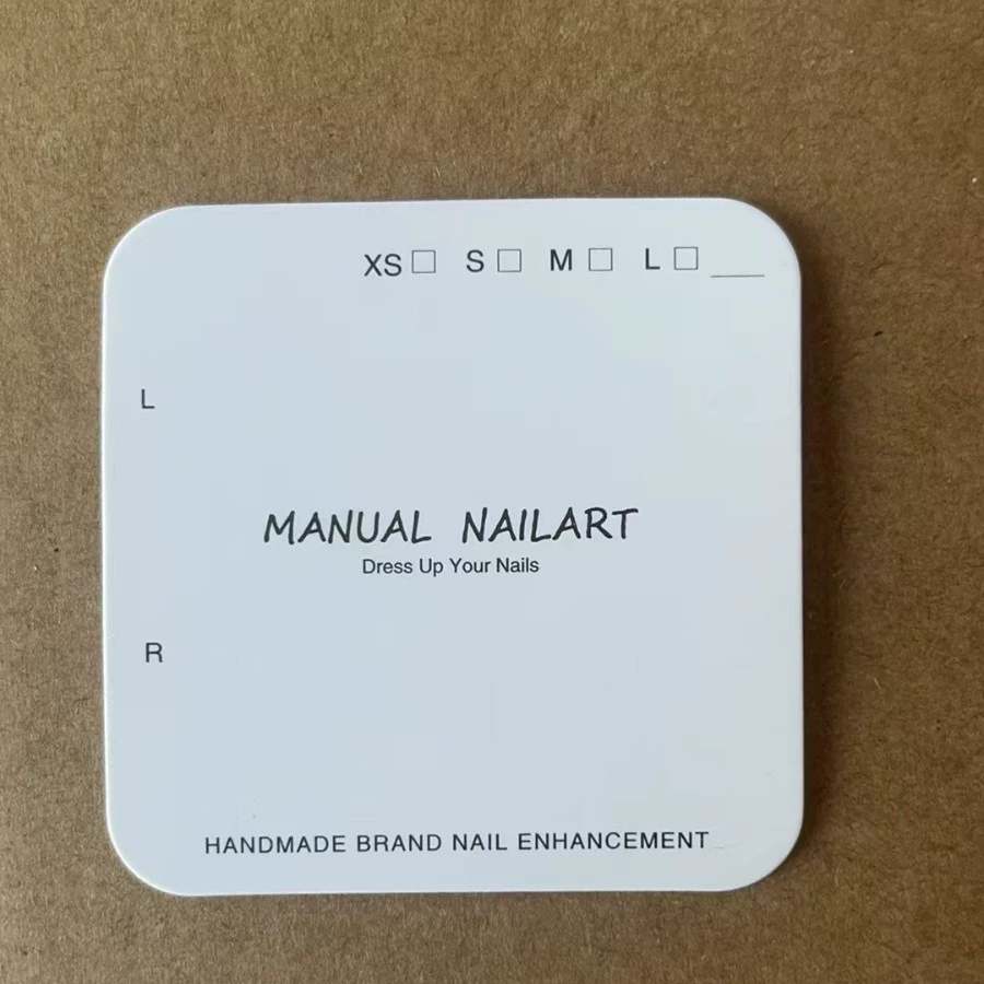 Ручная одежда для ногтей бумажные хлопья сплошной цвет ins маникюр карты для ногтей