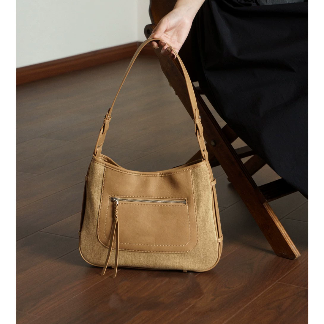 Demi-season underarm bag, one-shoulder bag
