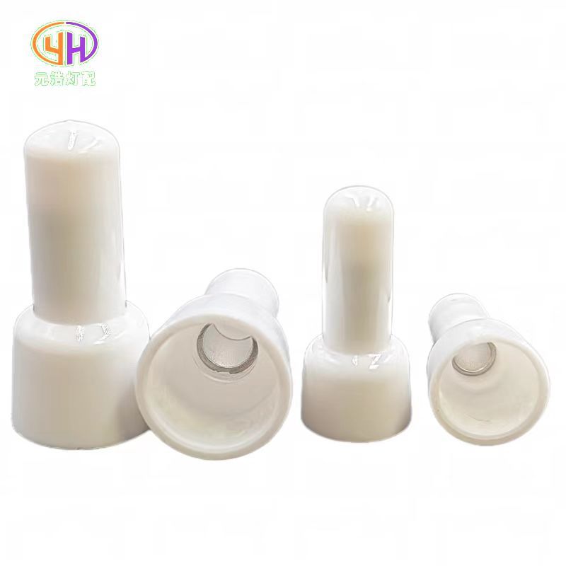 High-temperature resistant gold pen 150°C closed terminal CE2X wire cap nipple connector nylon closed terminal connector