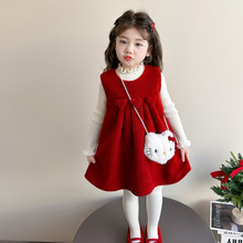 Ůͯ�B��ȹ�ﶬ��2025�¿���⃺ͯ����ȹ���bŮ���tɫ���깫��ȹ