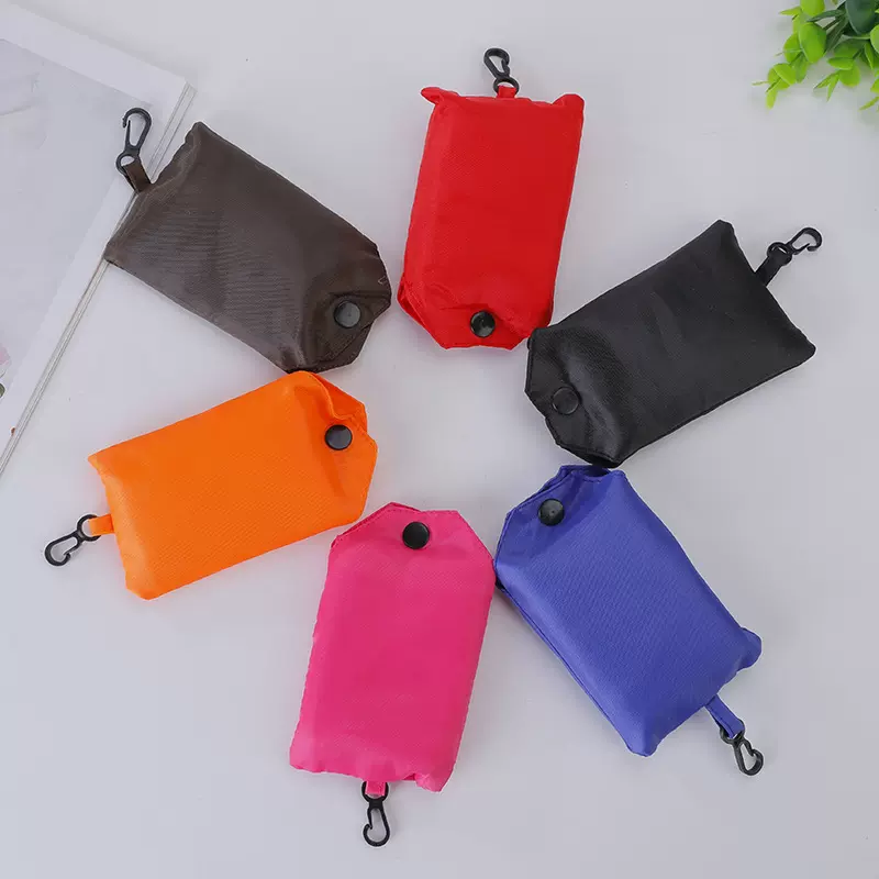 厂家多口袋拉链式大号印花可折叠尼龙购物袋收纳袋便携式牛津布