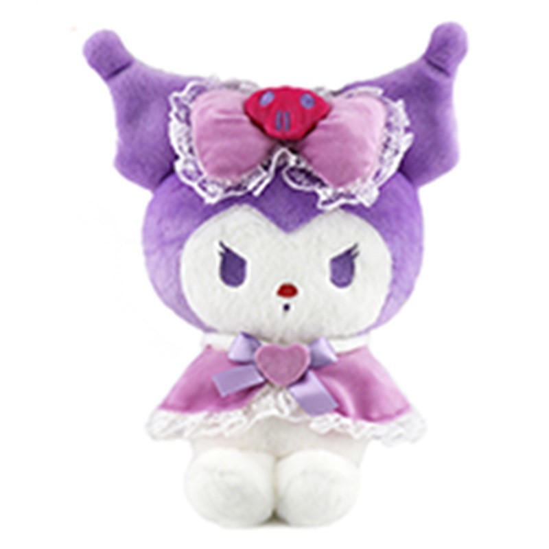 漫画アニメーションクロミぬいぐるみロリータプリンセスドレスメロディーガールハートかわいい小悪魔人形|undefined