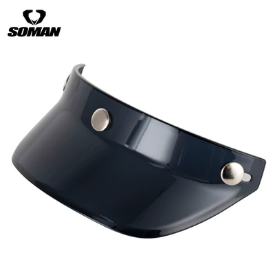 Helmet Brim Motorcycle Retro: Dəbilqə (Kaska) aksesuarları - deep-tea