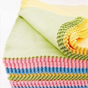 Needle Three Glasses Cloth Sunglasses Microfiber Glasses Cloth Mobile Phone Wiping Cloth