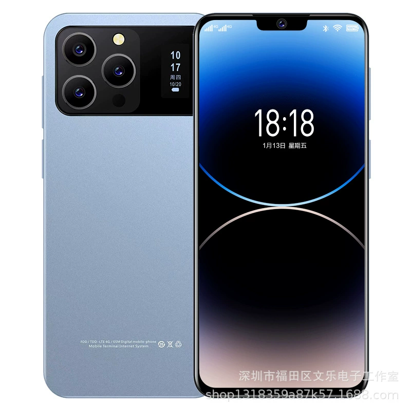 Новый оригинальный распаковка 15Pro двойной -экран инфракрасный 6.8 полный Нетком 5G двойная карта 512Гб большая память студент э-спорт