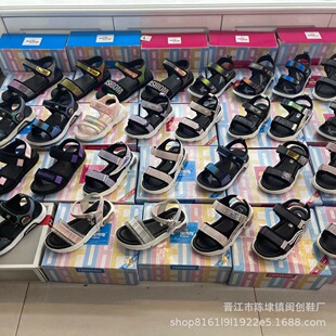 Stock stall shoes wholesale Miscellaneous children's sandals tail goods summer big children's beach sandals girls casual sandals