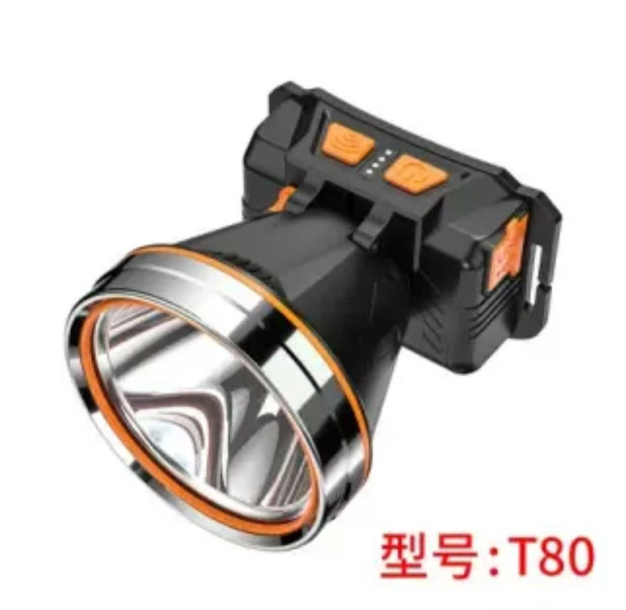 Iluminación recargable, batería de larga duración, lámpara de pesca al aire libre, lámpara de minero especial súper brillante, faro de emergencia de salida al por mayor