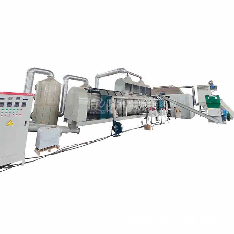 艾叶连续式炭化炉 连续式裂解炭化炉 连续式木材炭化炉 来瑞赛克