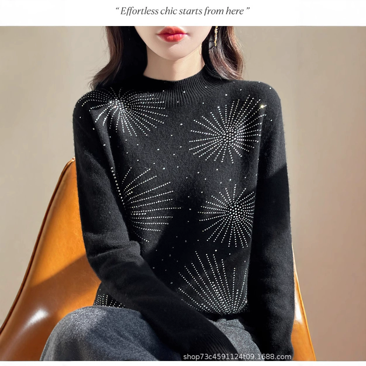 Зимняя новая теплая рубашка с половинным воротником