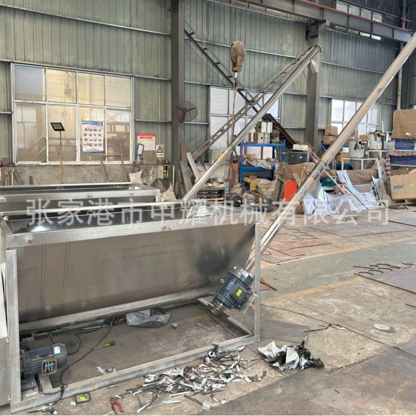 304 нержавеющая сталь Jiaolong спиральный загрузчик пластиковый гранулят порошок винтовой конвейер материал подъемник