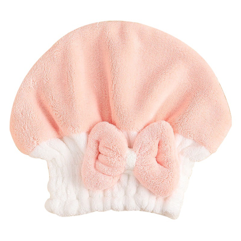 Popular Dry Hair Cap, Absorbent Shower Cap for Women, Super Quick-Drying, Cute Dry Hair Towel, Hair Washing Bow, Turban Wholesale
