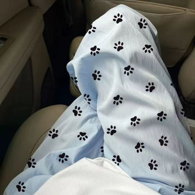 Хлопковые милые пижамы в горошек с рисунком облаков, новые женские мягкие летние тонкие прогулочные повседневные свободные домашние брюки