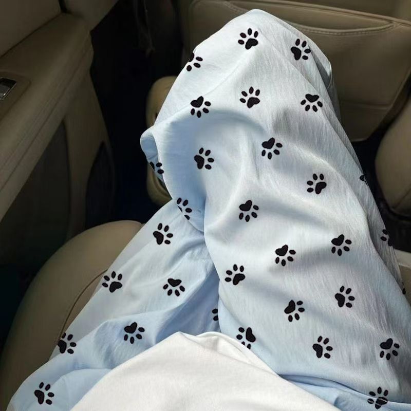 Cloud Cotton Cute Cartoon Polka Dot Pajamas Women's New Soft Summer Thin Walking Casual Loose Home Pants