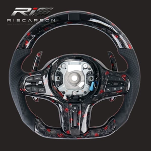 Compatible with BMW forged carbon fiber steering wheel 3 Series 5 Series X3 X5 G20 G30 G05 G01 G22 G11 G02 G06