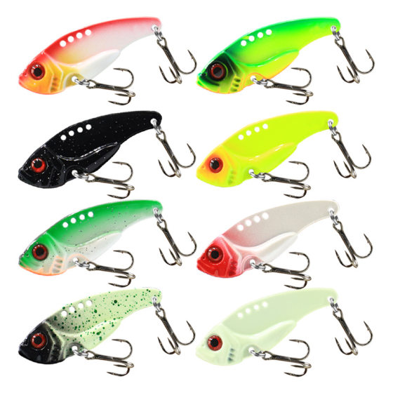 Big & River vib Luya Bait Wholesale Dragon Teeth Ringing Tail VIB Die Far-cast Micro-object Cushion Luya False Bait Bait Fishing