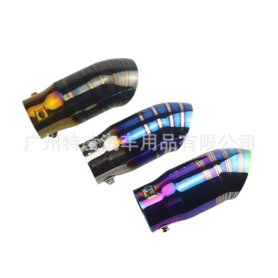 stainless steel chrome rainbow black gold | Exhaust pipe