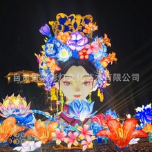 2026马年灯展造型花灯大型春节女神灯组元宵节灯会庙会彩灯布置