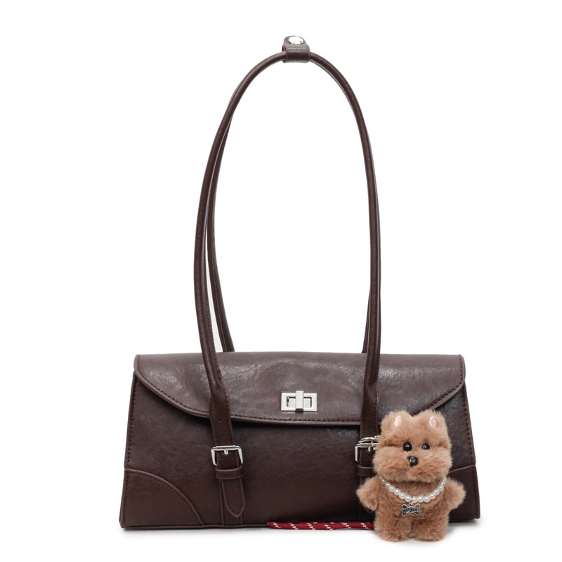 Bolsa retro de alto nivel para mujeres 2025 nuevo estilo coreano bolso de hombro de mano de moda casual bolso de palos de brazo