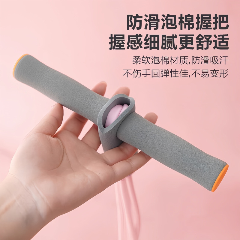 新款脚蹬拉力器收腹减肥肚子专用神器家用仰卧起坐辅助器健身美背|undefined