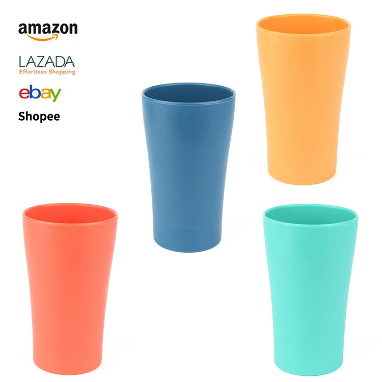 Amazon Чашка из пшеничной соломы Nordic Home Brushing Чашка для полоскания рта Чашка для мытья пар Подарок для печати логотип