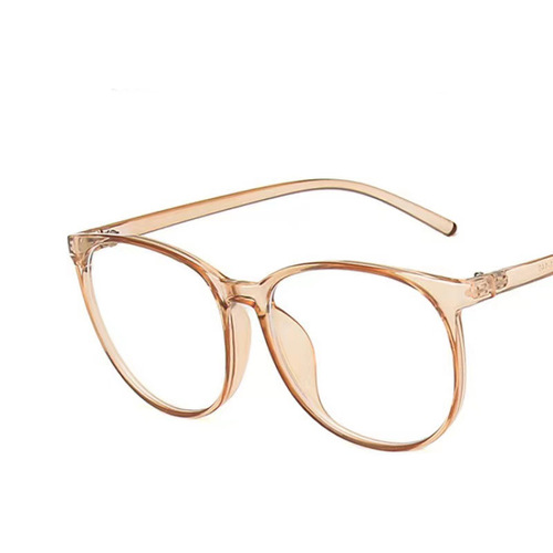 Xiaohongshu Optical Mirrors Fashion Flat Mirrors Black Frame Glasses Women's Plain Mirrors Korean Style Trendy Glasses Batch