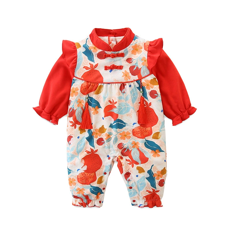 Children's warm overall girl's, children's clothing