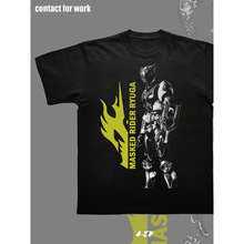 MaskedRiderRyuga蒙面超人龙牙男装女装印花短长袖T恤t-shirt