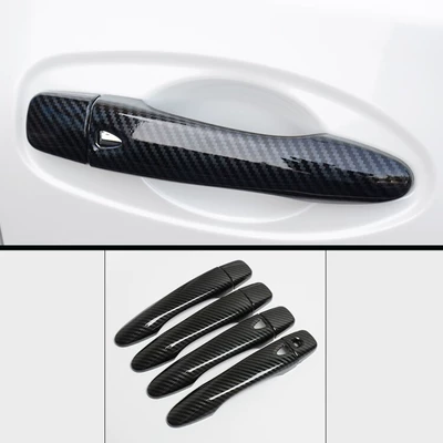 Other Automotive Exterior Supplies, 14-22 X-Trail Glory Handle - carbon-fiber-pattern-handle-8-pieces
