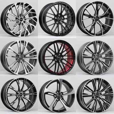 18-inch, 17-inch, 16-inch forged wheels suitable for Audi A6L, A4L/A5/A8/A3/Q5/Q3/TT/A7 modification