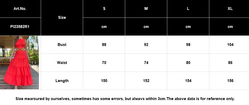 560g Weight Maxi Long Dress Dress Length Type Sleeveless Sleeve Length Regular Dress Dresses Type Polyester Fabric Type Mid Waist Waist Line Wholesale Women's Elegant Solid Color Daily Beach U Neck Sleeveless Regular Dress