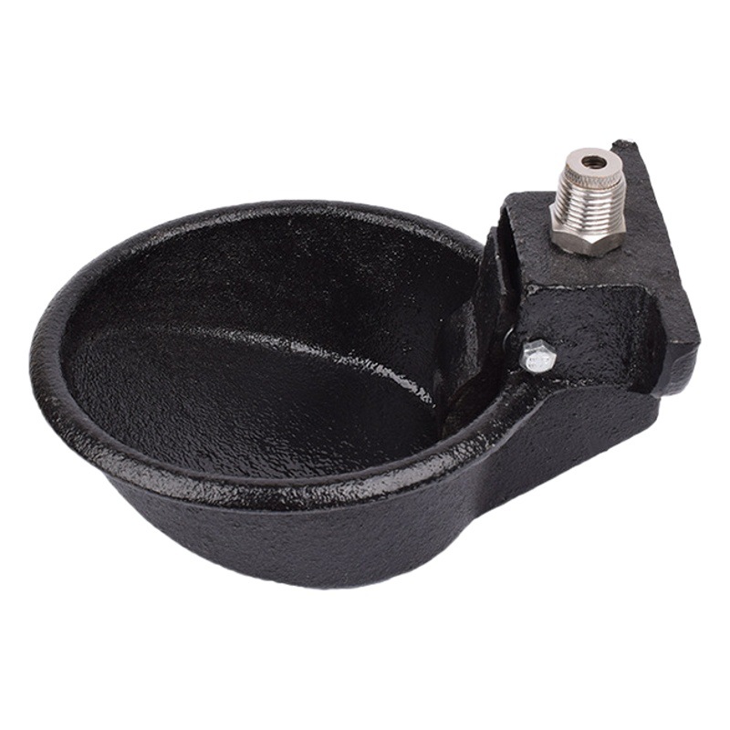 Dispensador automático de agua potable de cerdo tazón de fuente de cerdo de hierro fundido Tazón de cerdo dispensador de agua potable